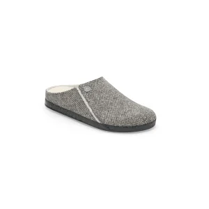 Toffel Birkenstock Zermatt Shearling FE, Smal läst - Grå Unisex