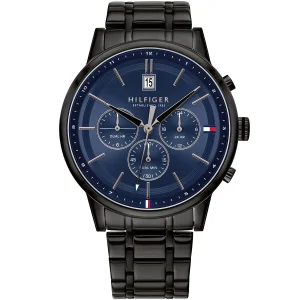 Tommy Hilfiger Kyle Ø44 mm - 1791633 Svart/Blå