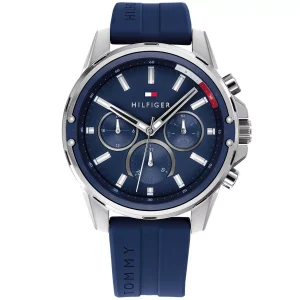 Tommy Hilfiger Mason Ø44 mm - 1791791 Blå/Silver