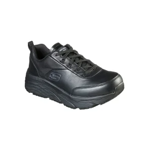 Sneaker Skechers Work Max Cushioning Elite SR Filchner OB FO - Svart-Skinn Herr