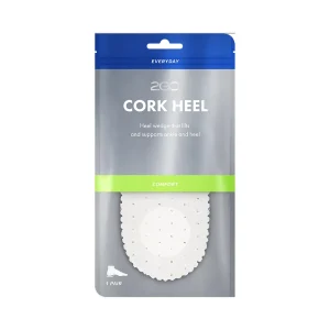 Hälinlägg 2GO Cork Heel - Vit Herr