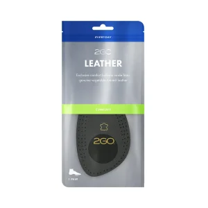 Halvsula 2GO Leather 1/2 - Svart Unisex