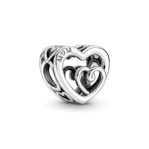 Pandora 790800C00 Entwined hearts sterling silver charm
