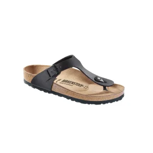 Sandal Birkenstock Gizeh Birko-Flor, Smal läst - Svart Unisex