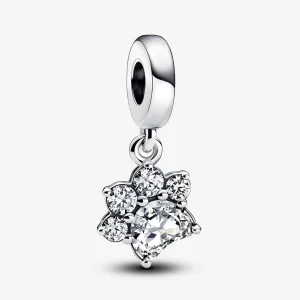 Pandora Funkelnder Pfotenabdruck Charm-Anhänger