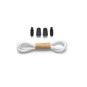 Skosnören ECCO Fast Lock Lace - Vit