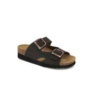 Sandal Scholl Moldava Wedge AD - Mörkbrun Dam