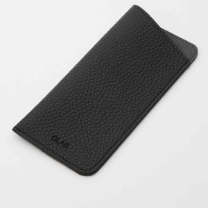Vegan Leather Sleeve Black