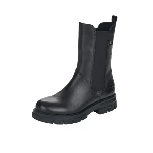 Stövel Rieker Z9180-01 - Svart Dam