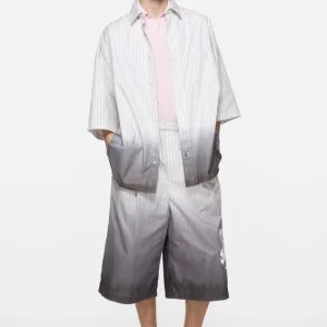 Dip-dyed skjorta med knappar