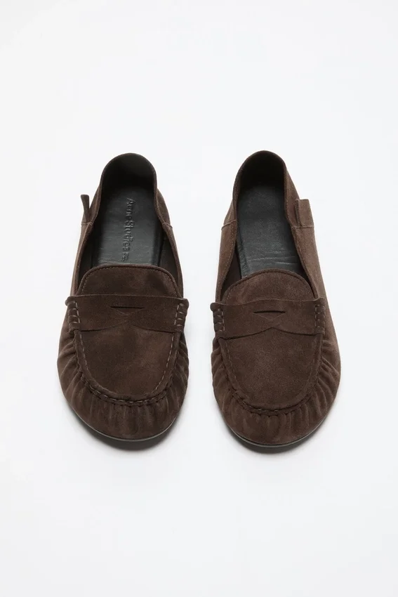Loafers i mocka - Bild 3