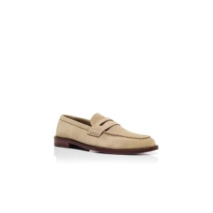 PERRY Beige mocka-pennyloafers