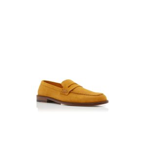 PERRY Gula pennyloafers i mocka