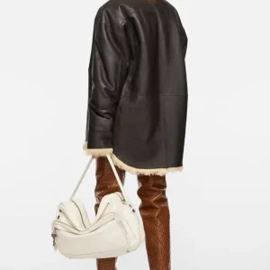 Skjortjacka i shearling