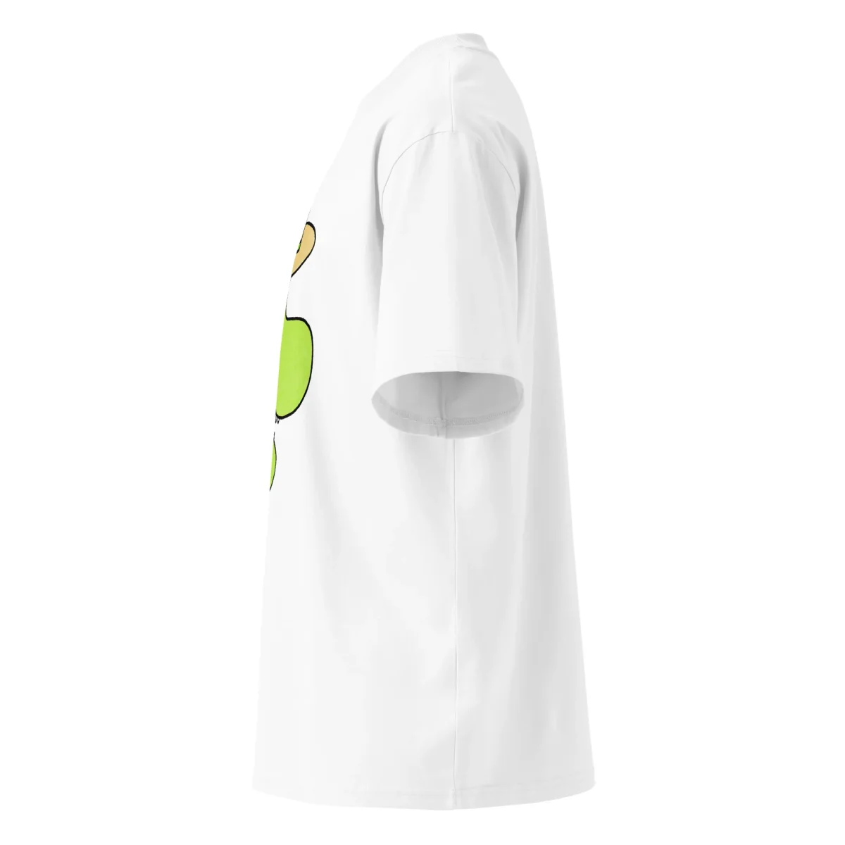 Unisex organic oversized high neck t-shirt - Bild 4